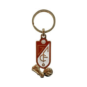 Llavero Granada CF Escudo Bota Dorado