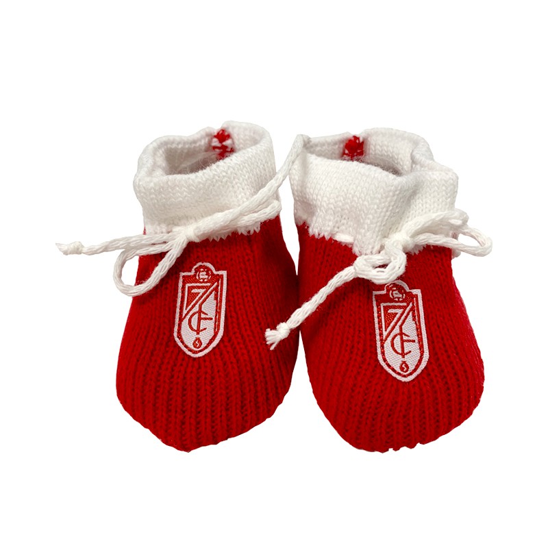 Patucos Blanco y Rojos