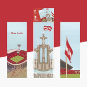 Pack 3 Marca Página Granada CF