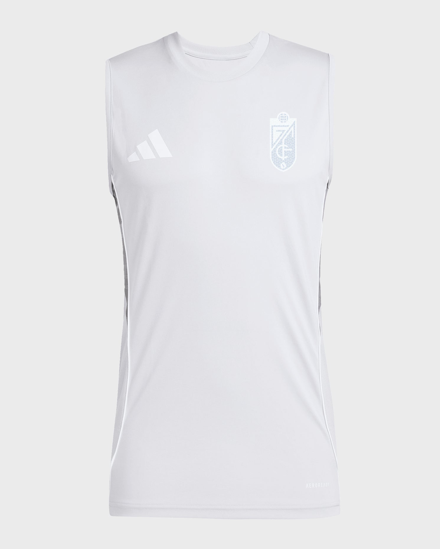 Camiseta Entreno Sin Mangas Gris Hombre adidas 25-26
