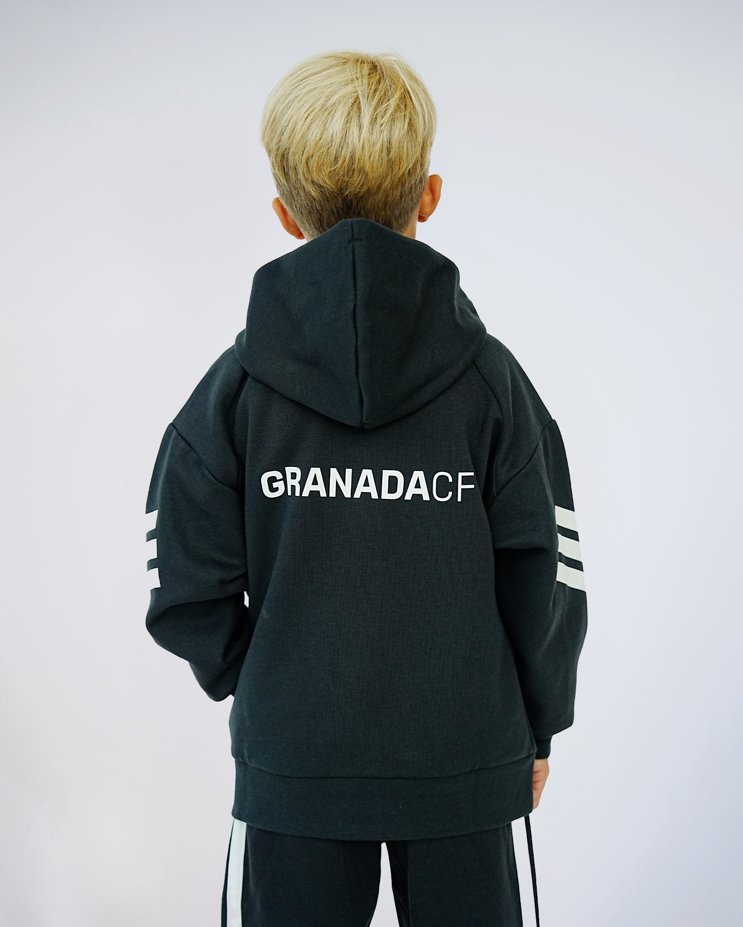 Chaqueta FI Negra Niño adidas 25-26