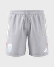 Pantalón Corto Entreno Gris Niño adidas 25-26