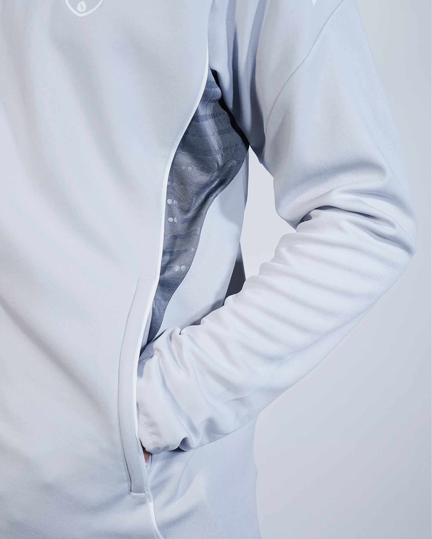 Chaqueta Chándal Gris Hombre adidas 25-26