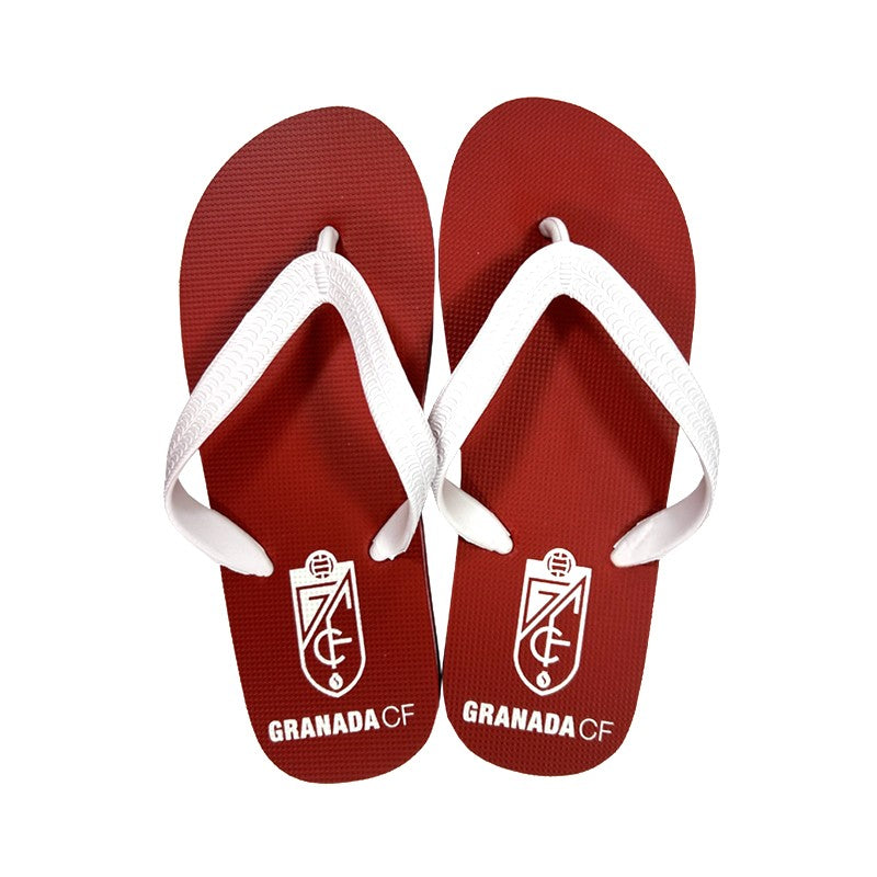 Chanclas Rojas Escudo Granada CF