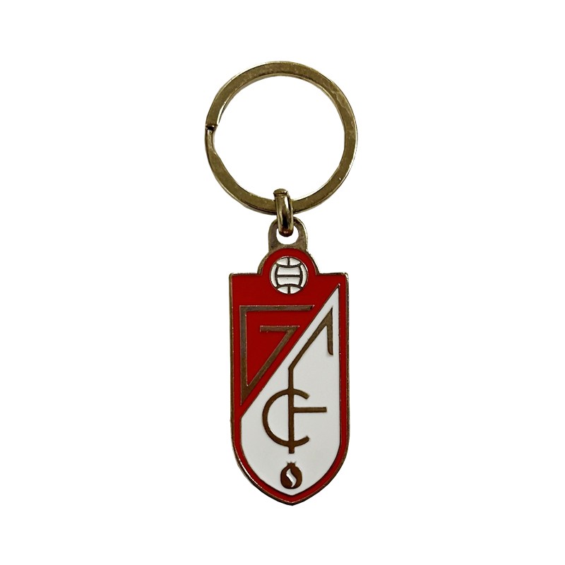 Llavero Escudo Metal Dorado