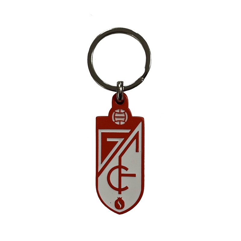 Llavero Escudo Metal Rojo