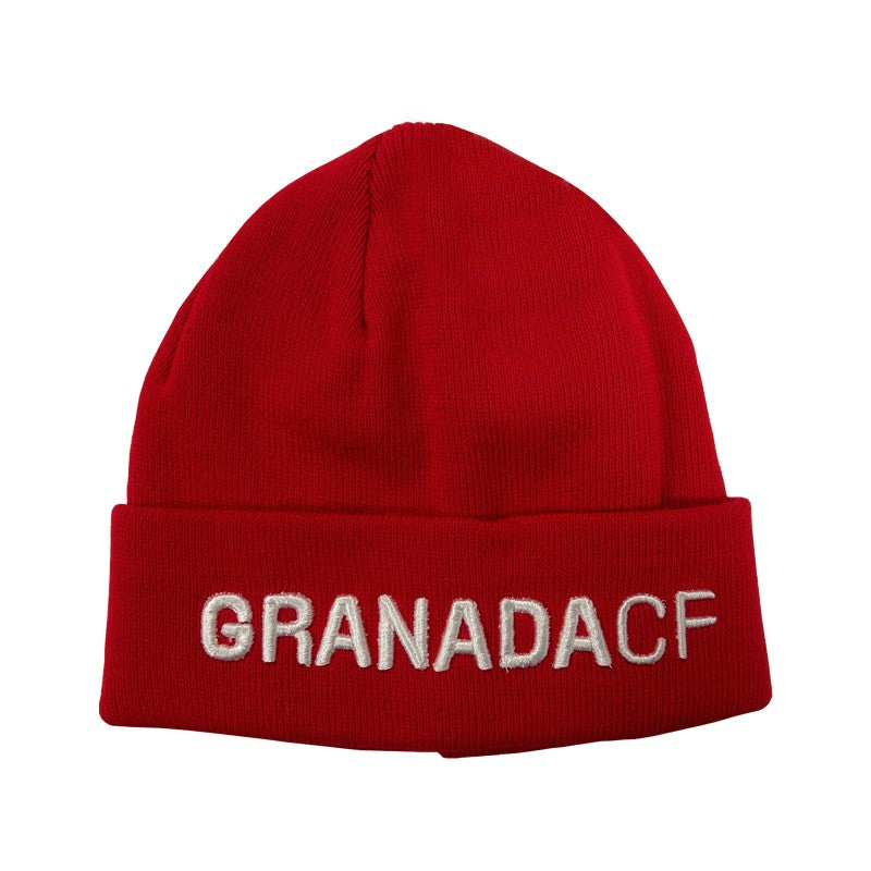 Gorro Rojo Granada CF Bordado Junior