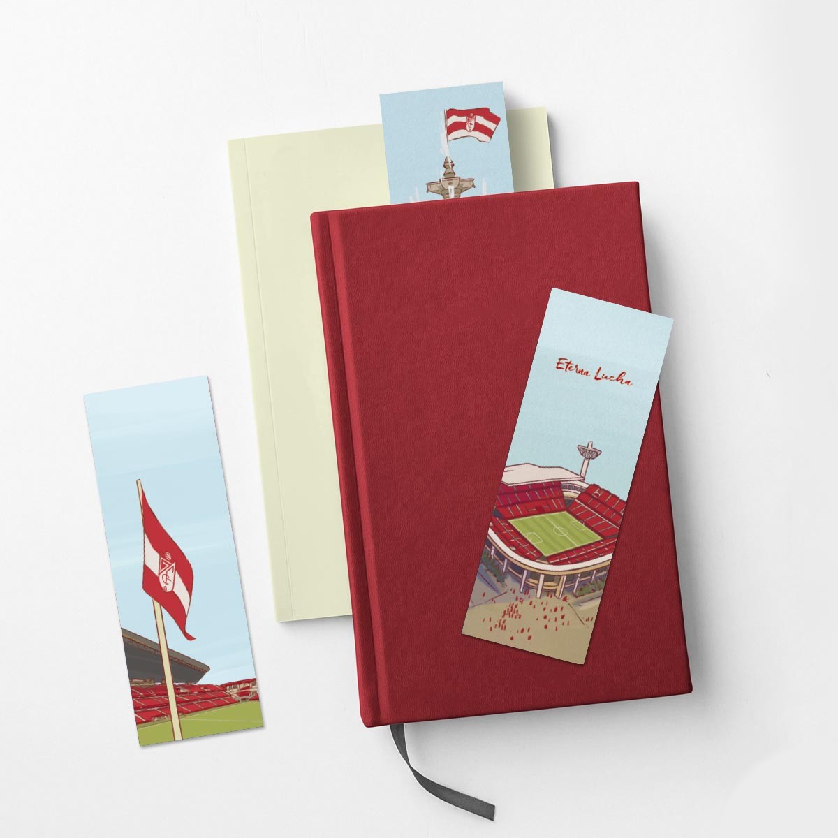 Pack 3 Marca Página Granada CF