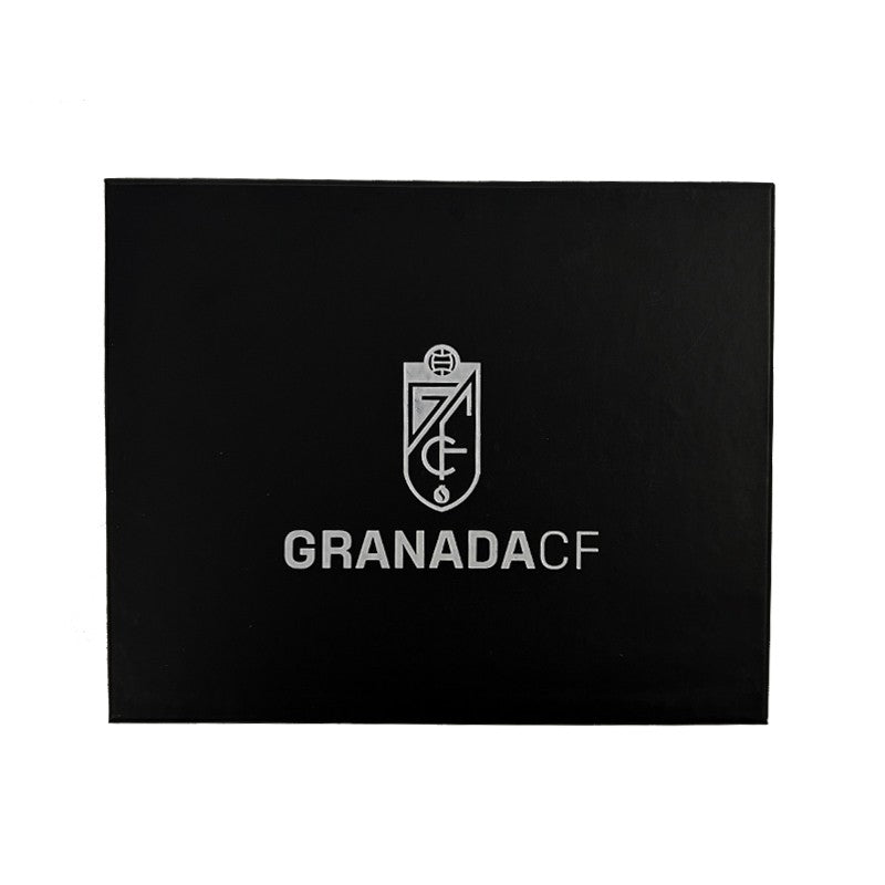Cartera de Piel Raya Roja Granada CF