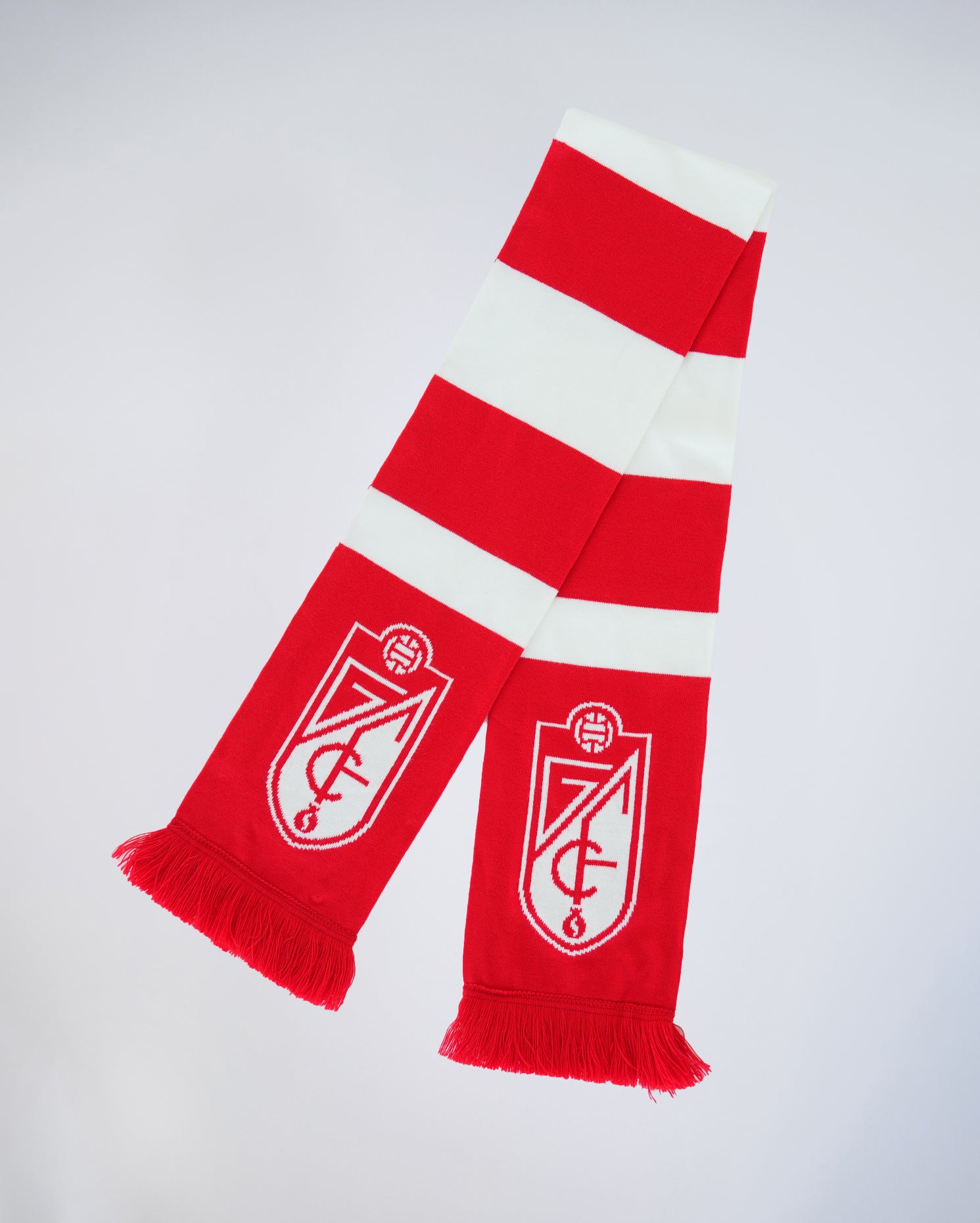 Bufanda Granada CF Doble Raya Roja