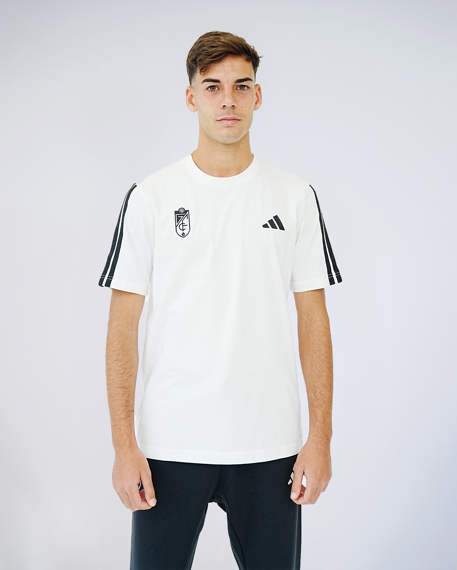 Camiseta FI Blanca Hombre adidas 25-26