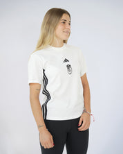 Camiseta ESS Blanca Mujer adidas 25-26