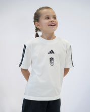 Camiseta ESS Blanco Niño adidas 25-26