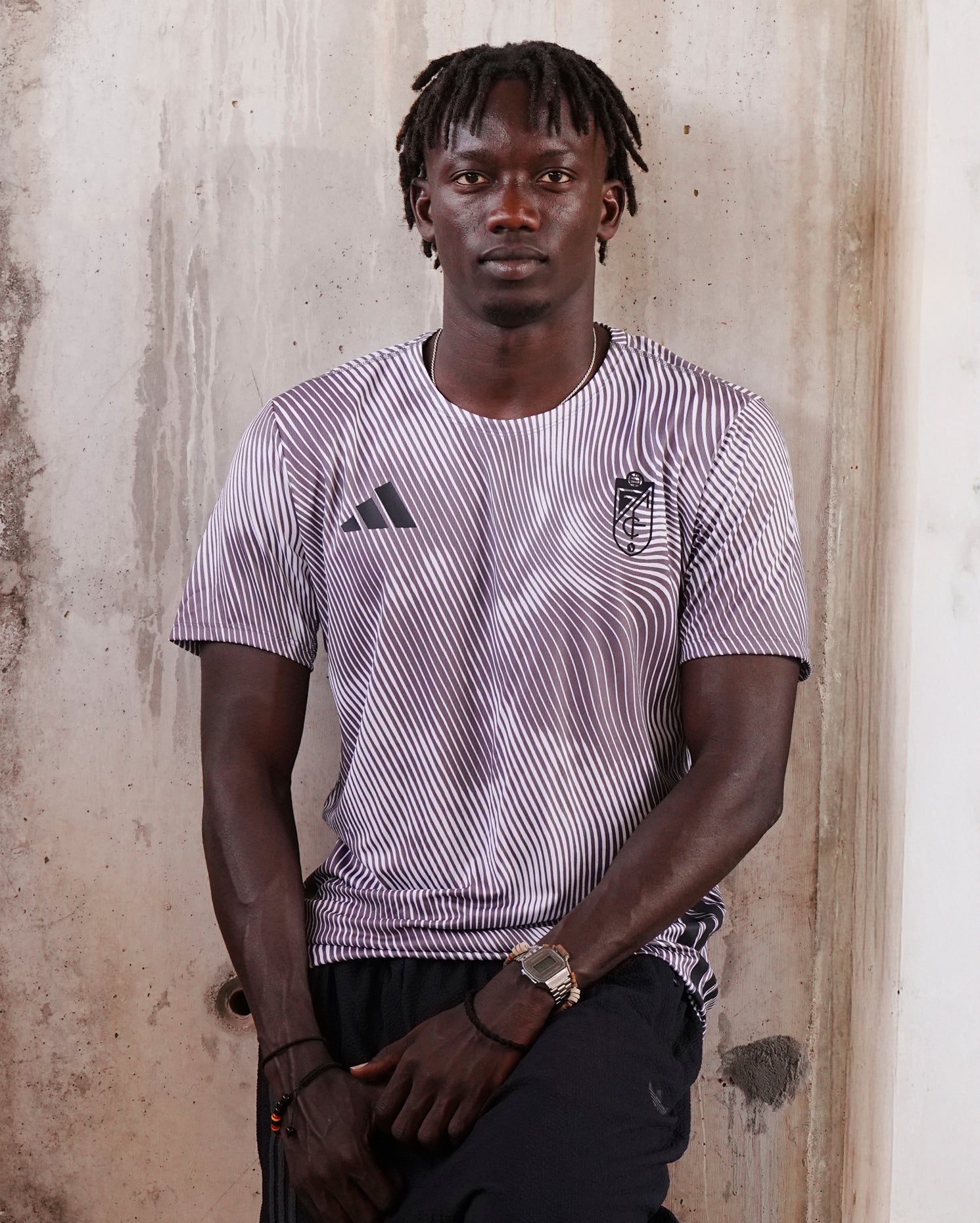 Camiseta Pre partido Tercera Equipación Hombre adidas 25-26