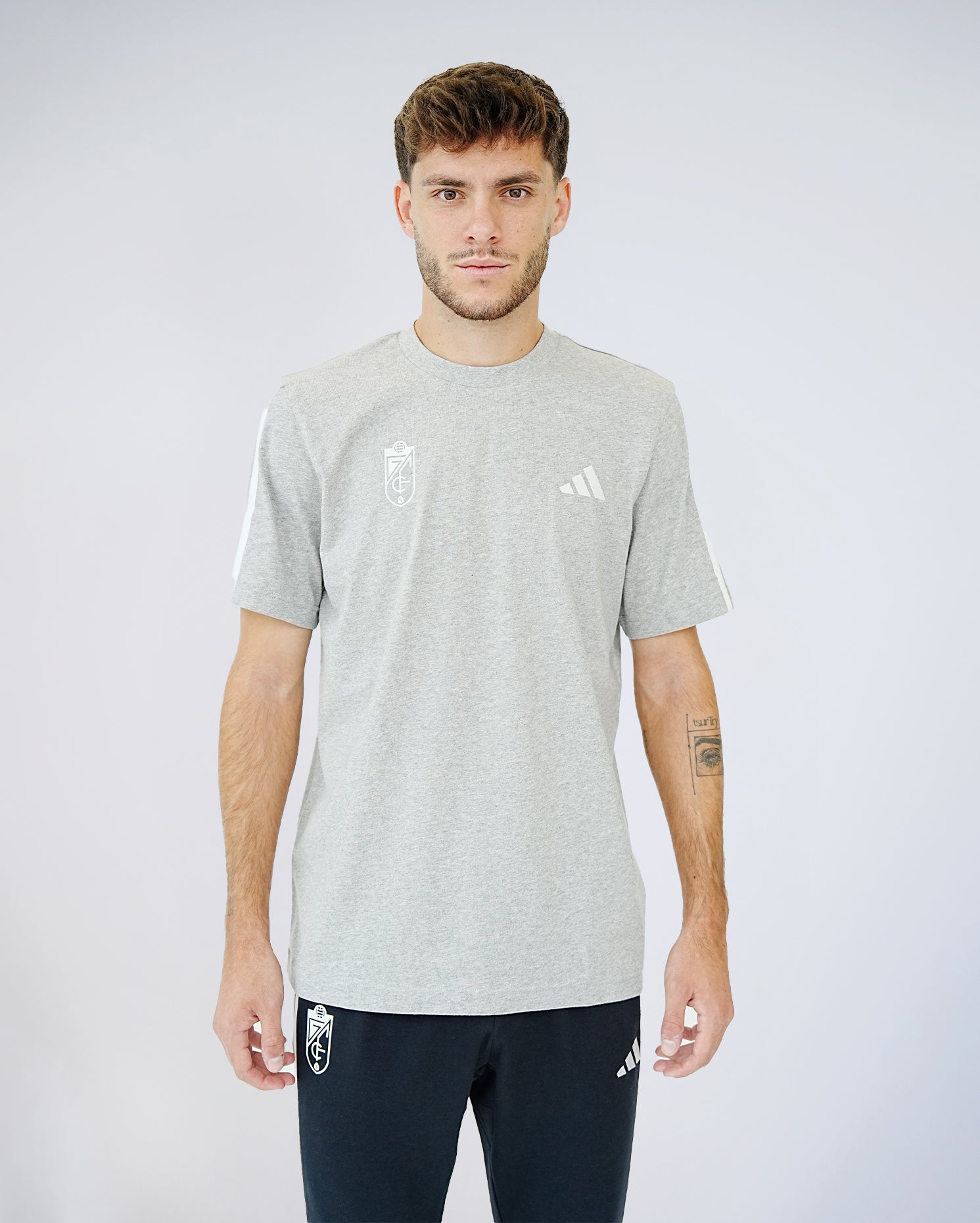 Camiseta FI Gris Hombre adidas 25-26