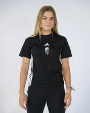 Camiseta ESS Negra Mujer adidas 25-26
