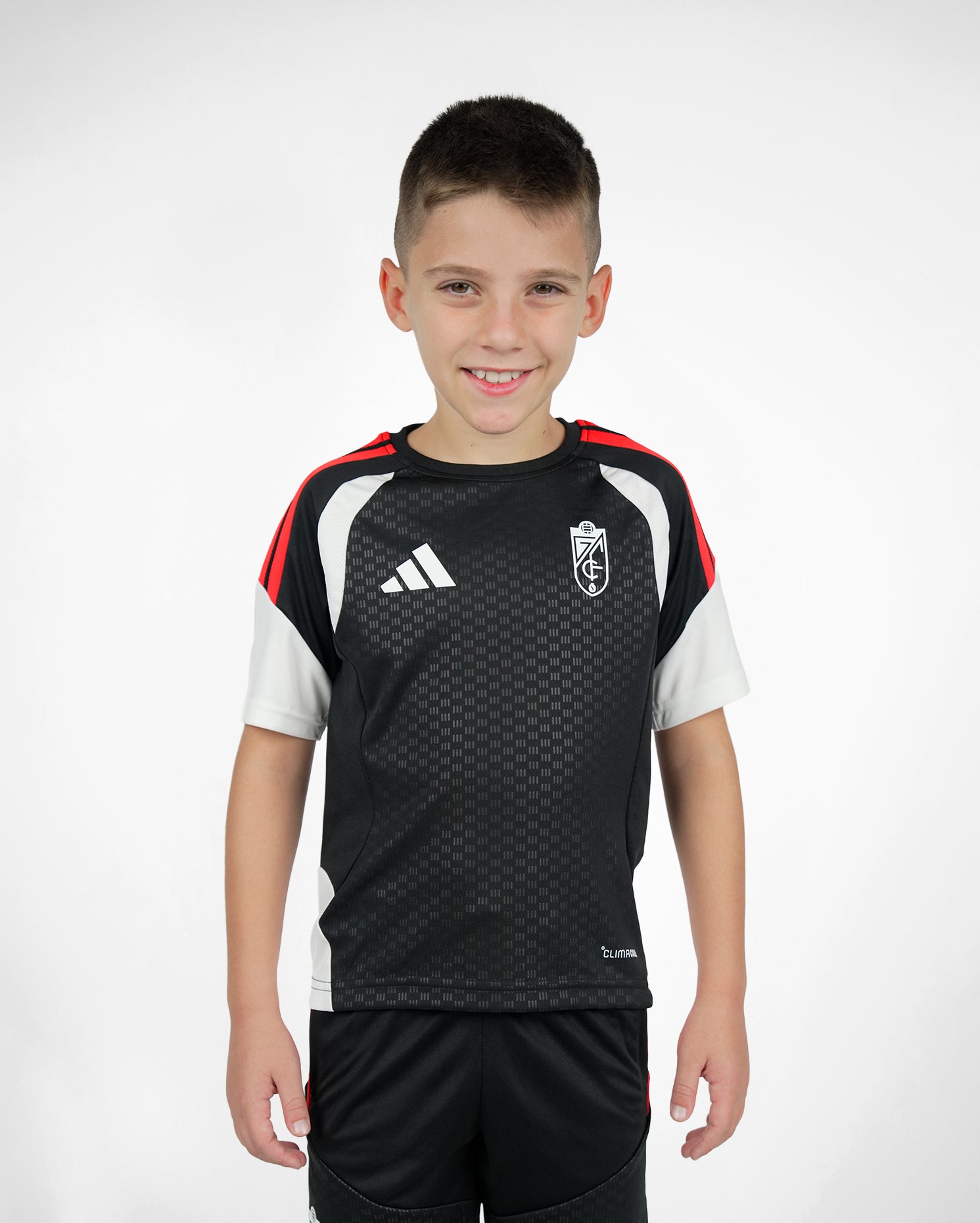 Camiseta Entreno Negra Niño adidas 26-27