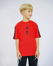 Camiseta ESS Roja Niño adidas 25-26