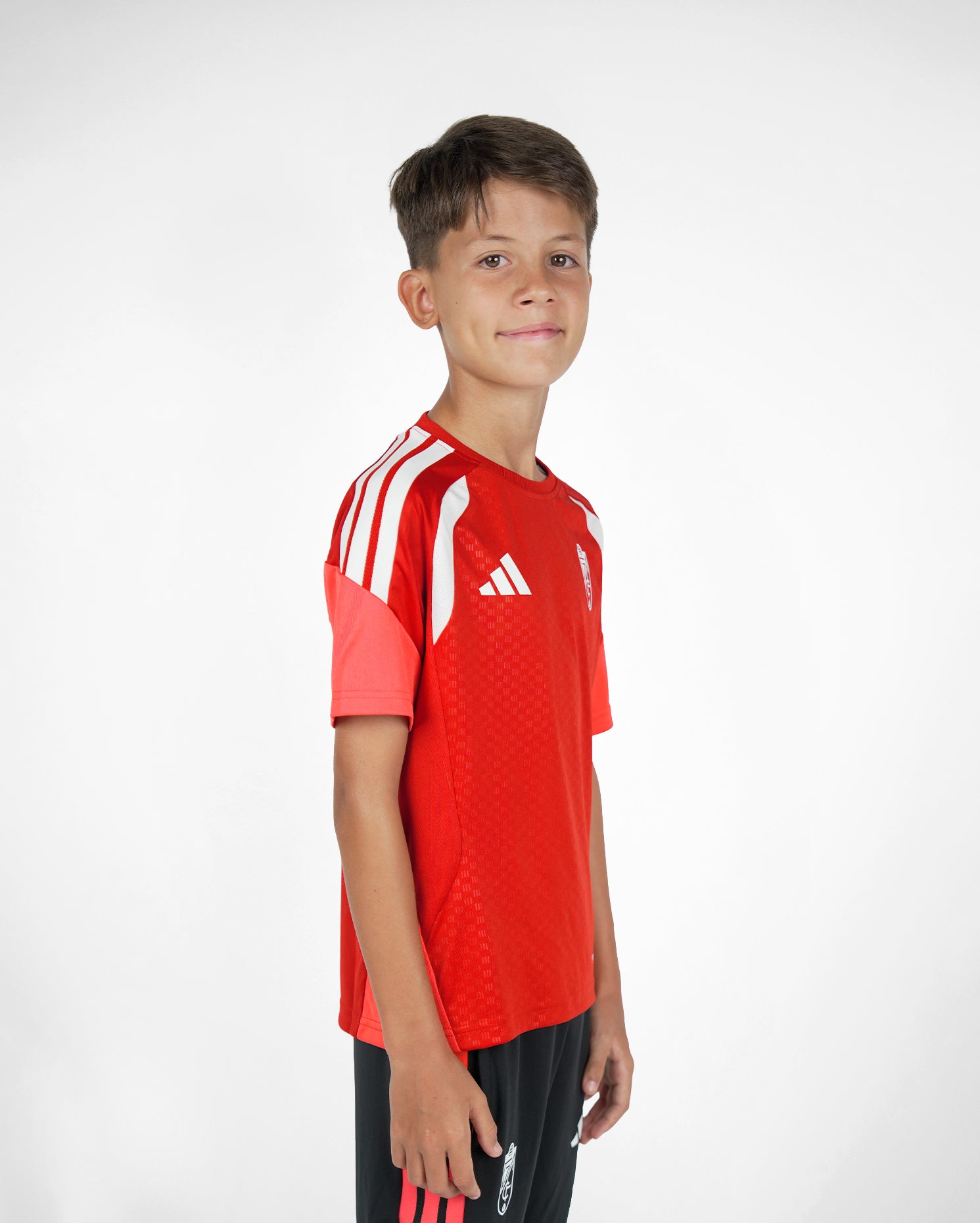 Camiseta Entreno Roja Niño adidas 26-27