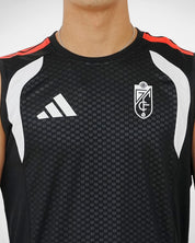 Camiseta Entreno Sin Mangas Negra Hombre adidas 26-27