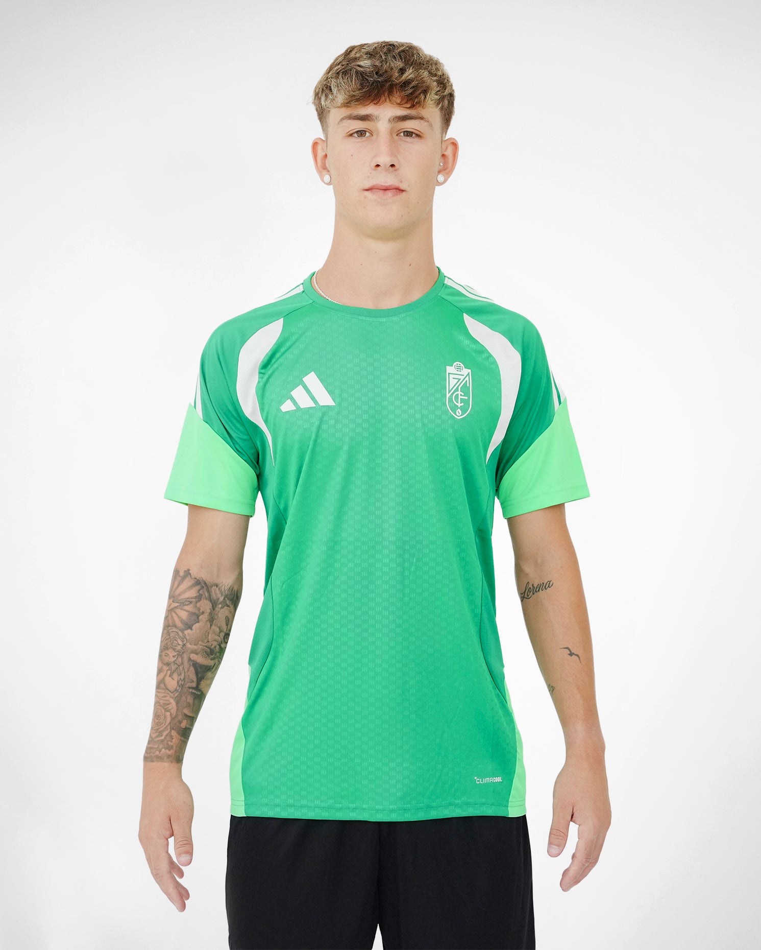Camiseta Entreno Verde Hombre adidas 26-27