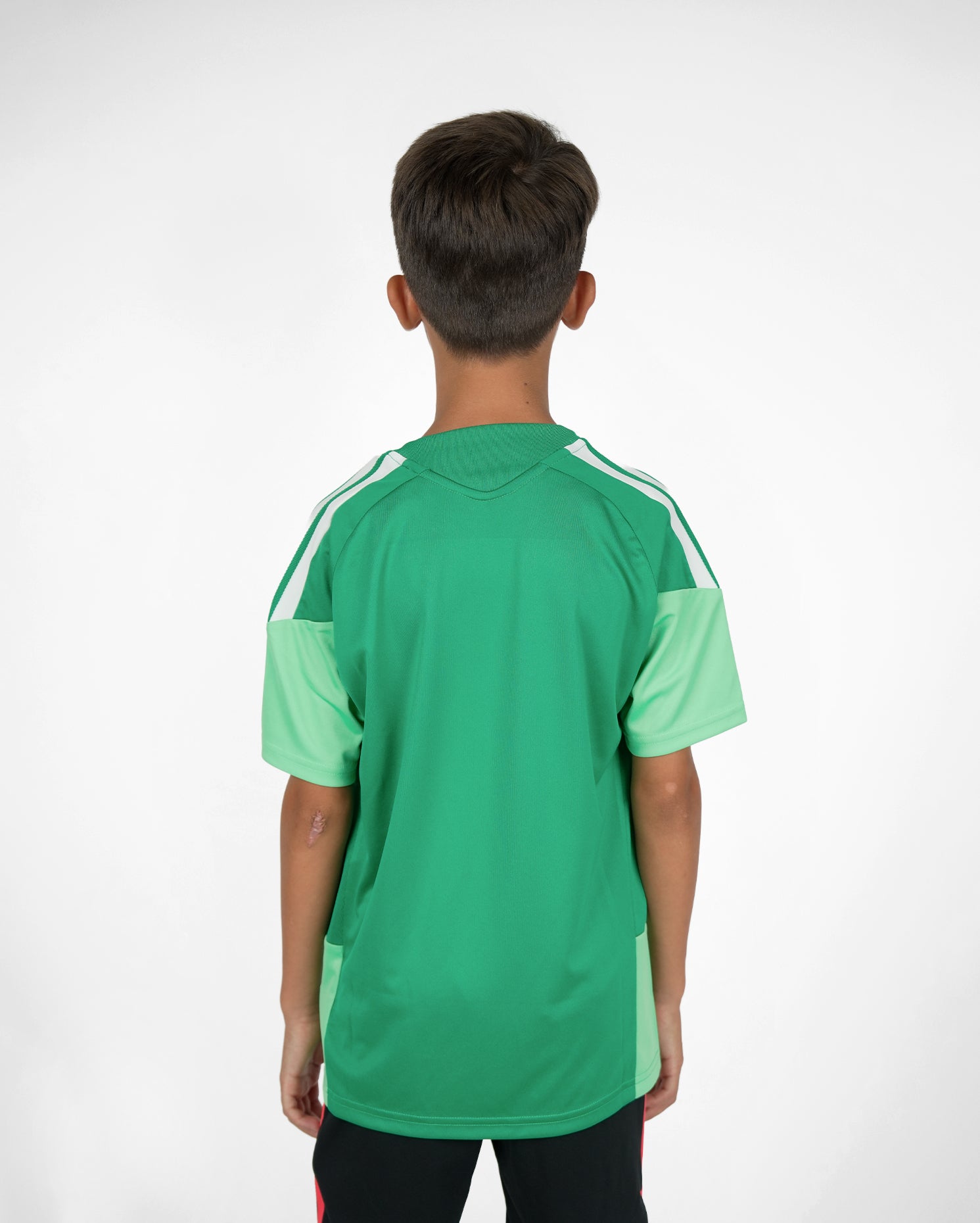 Camiseta Entreno Verde Niño adidas 26-27