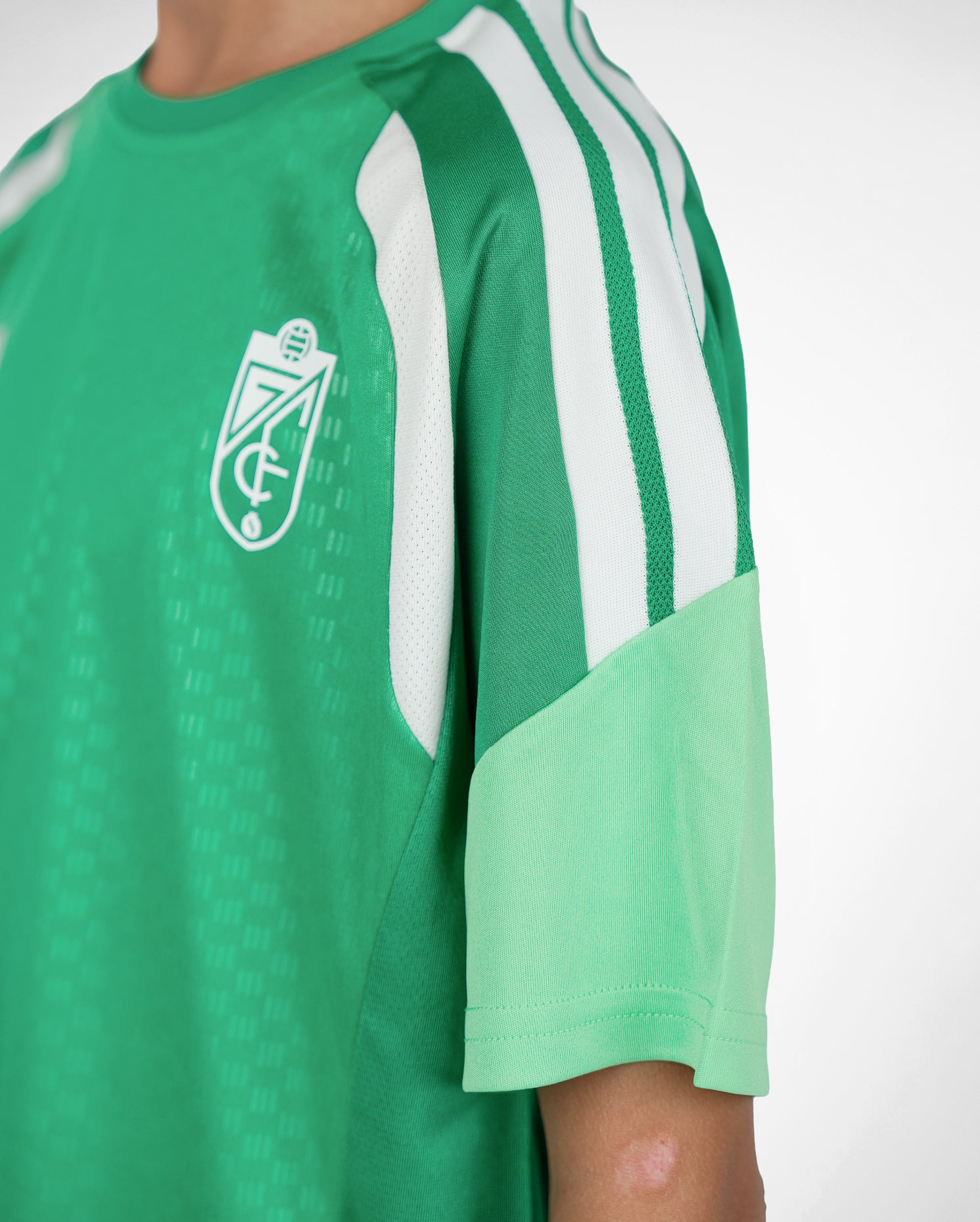 Camiseta Entreno Verde Niño adidas 26-27