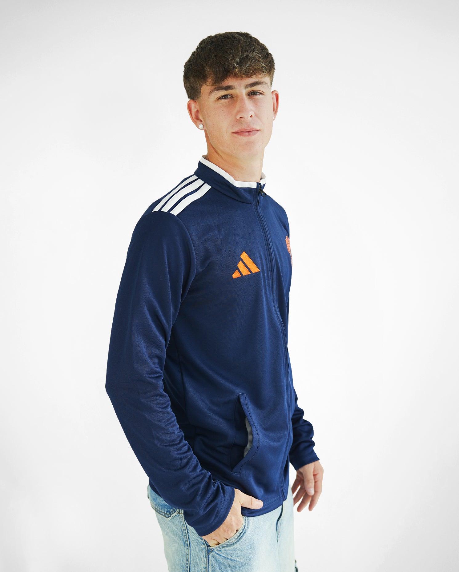 Chaqueta Pre partido Segunda Equipación Hombre adidas 26-27