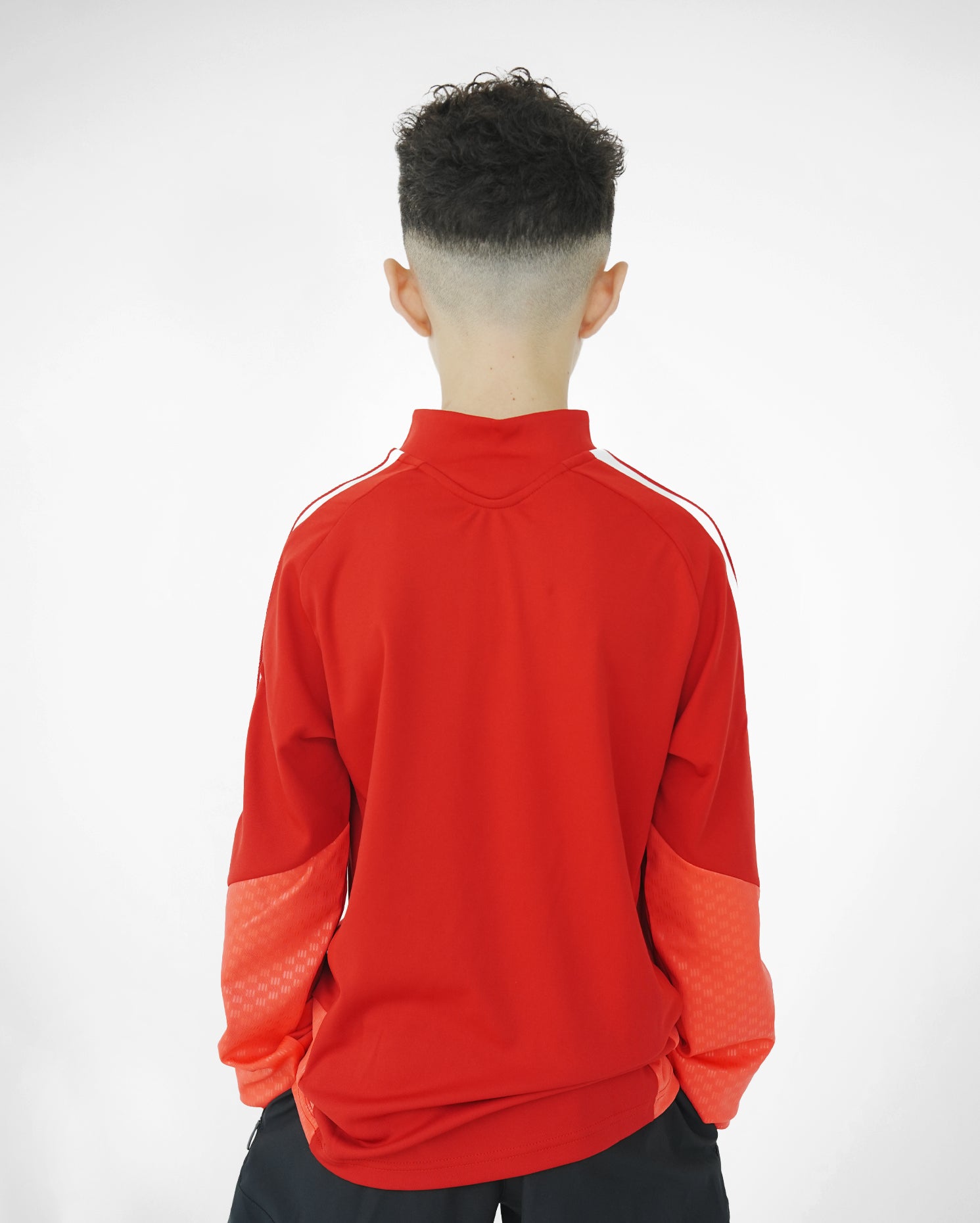 Sudadera Entreno Roja Niño adidas 26-27