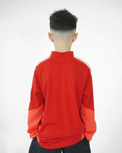 Sudadera Entreno Roja Niño adidas 26-27