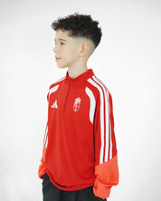 Sudadera Entreno Roja Niño adidas 26-27