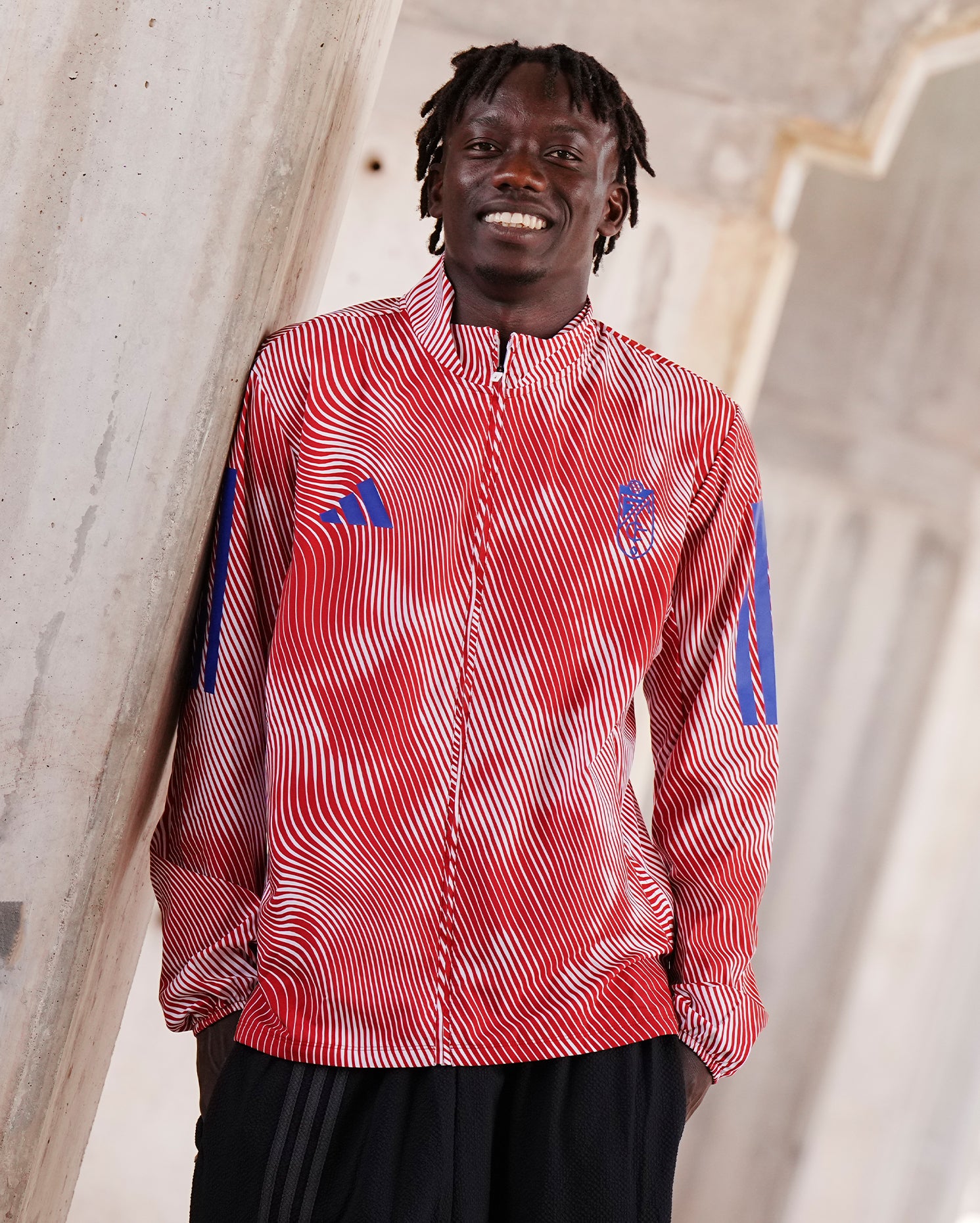 Chaqueta Pre partido Primera Equipación Hombre adidas 25-26