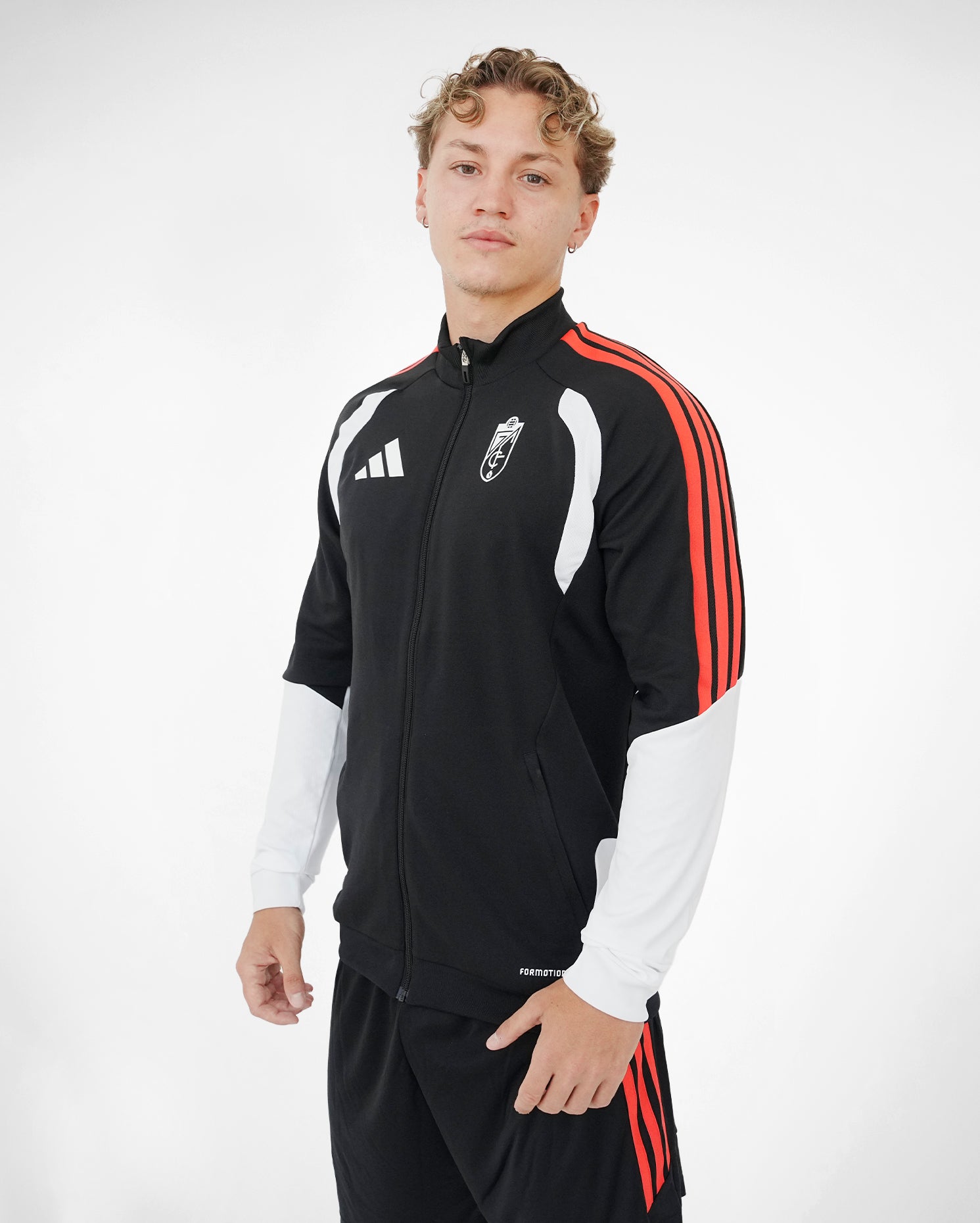 Chaqueta Chándal Jugador Negra Hombre adidas 26-27