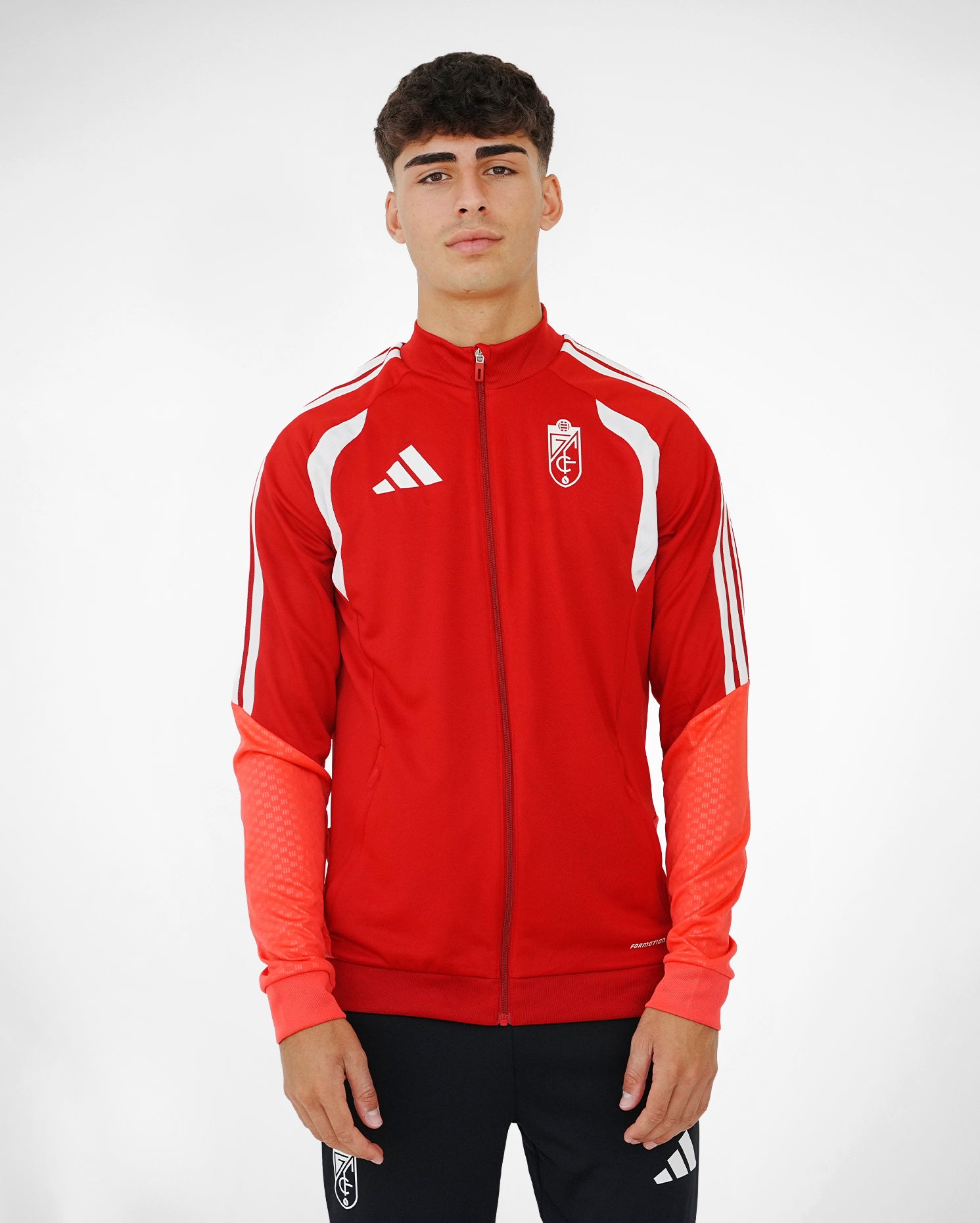 Chaqueta Chándal Staff Roja Hombre adidas 26-27