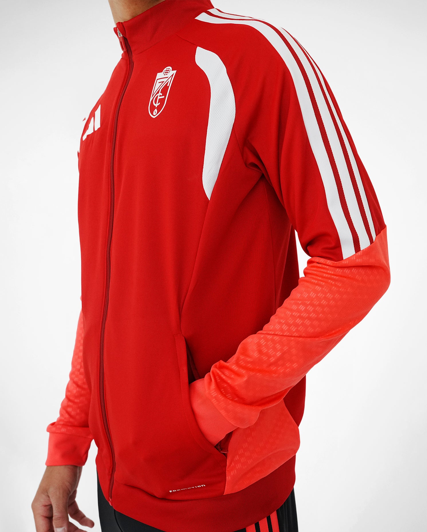 Chaqueta Chándal Staff Roja Hombre adidas 26-27