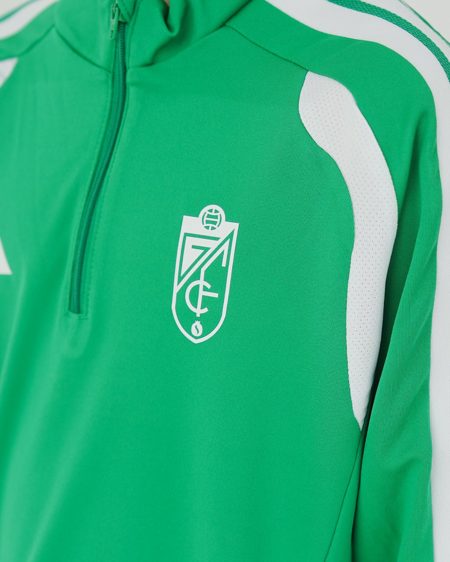 Sudadera Entreno Verde Niño adidas 26-27