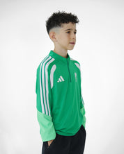 Sudadera Entreno Verde Niño adidas 26-27