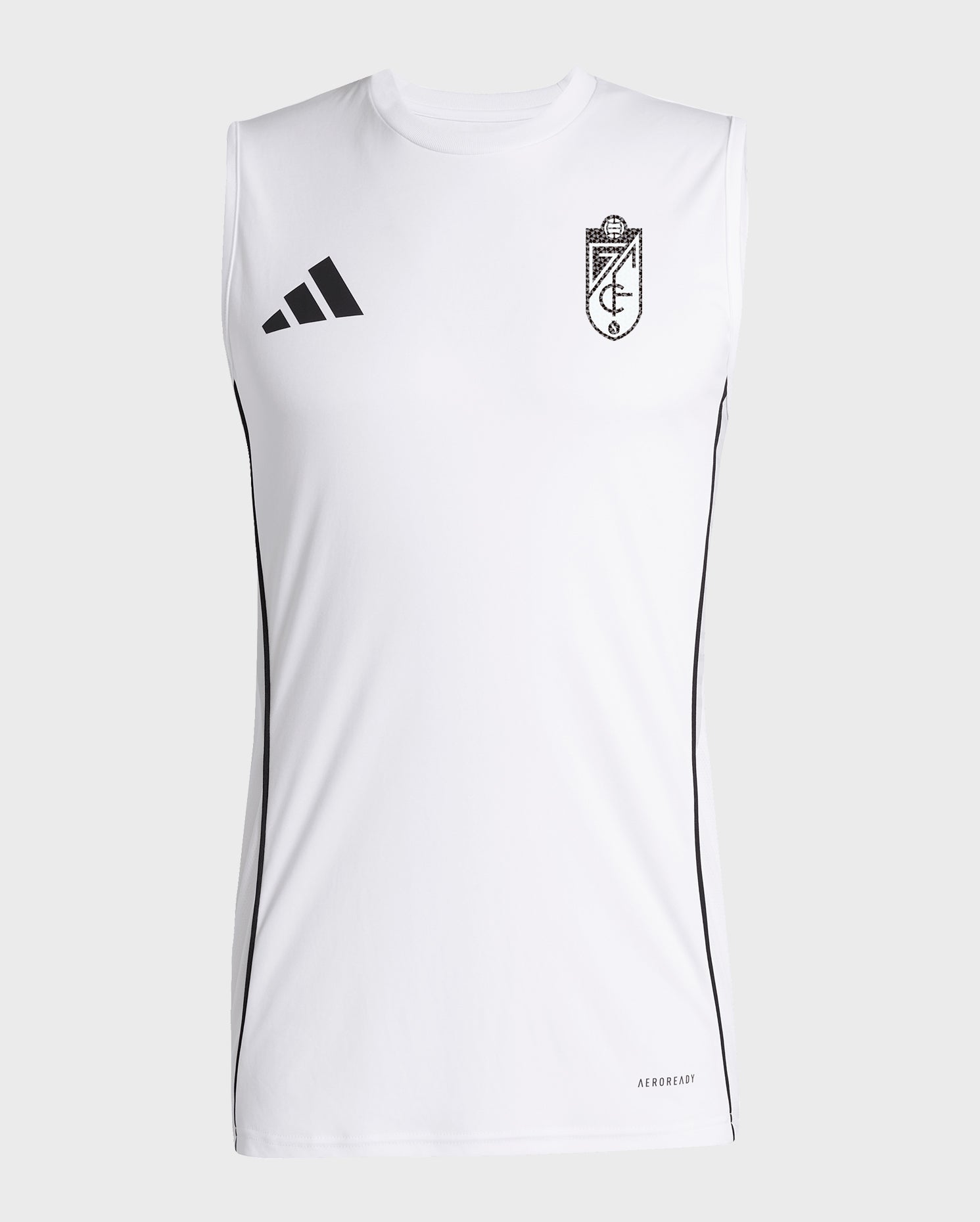 Camiseta Entreno Sin Mangas Blanca Hombre adidas 25-26