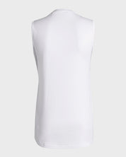Camiseta Entreno Sin Mangas Blanca Hombre adidas 25-26