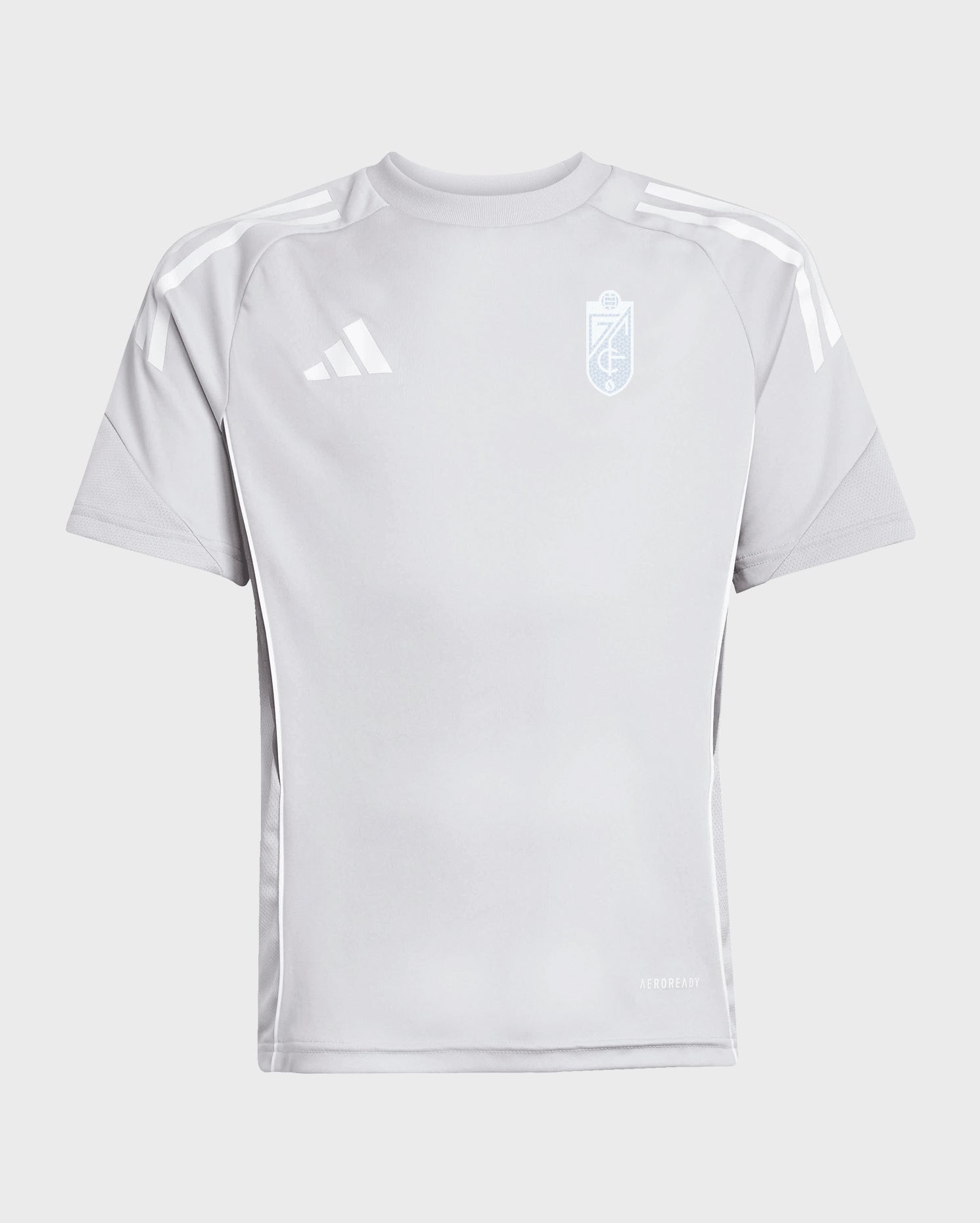 Camiseta Entreno Gris Niño Adidas 25-26