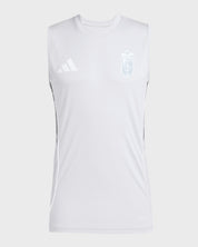 Camiseta Entreno Sin Mangas Gris Adulto adidas 25-26