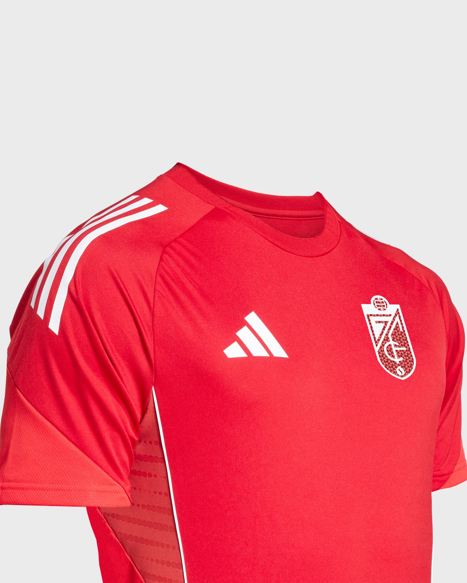 Camiseta Entreno Roja Hombre adidas 25-26