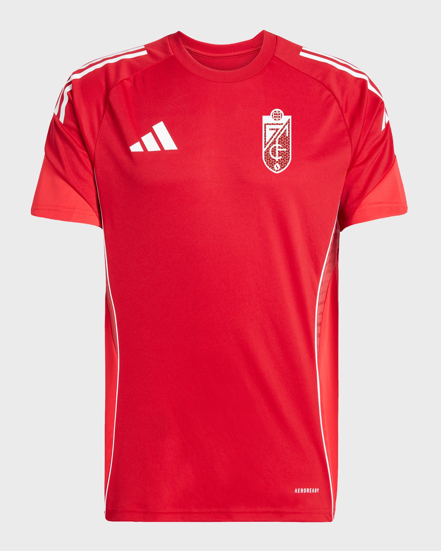 Camiseta Entreno Roja Hombre adidas 25-26