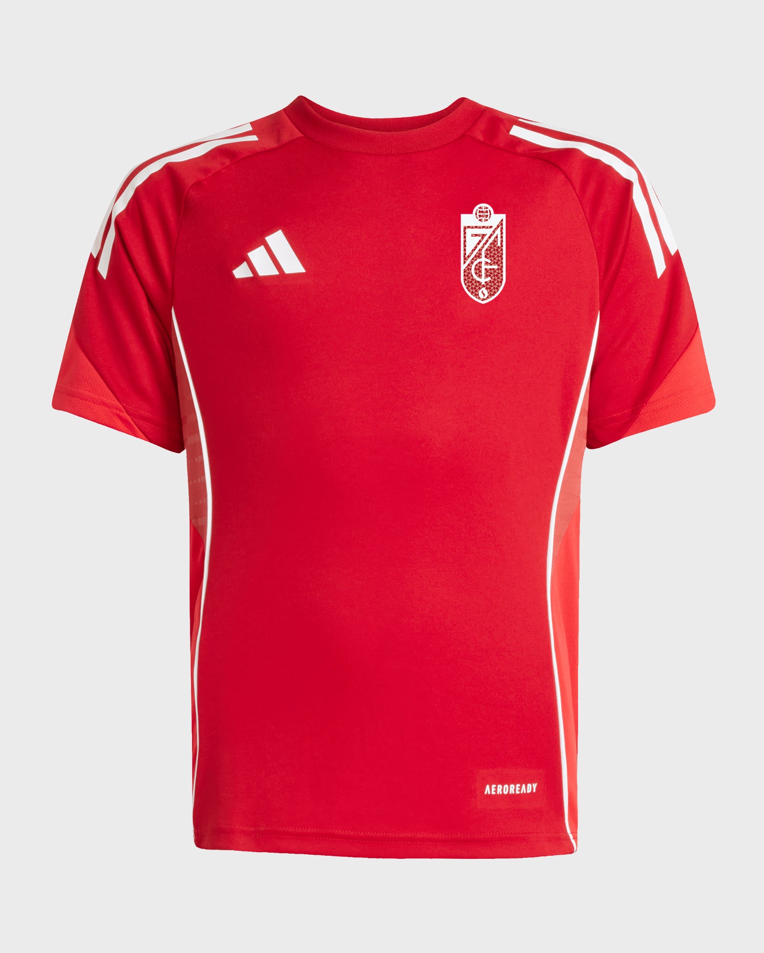 Camiseta Entreno Roja Niño adidas 25-26