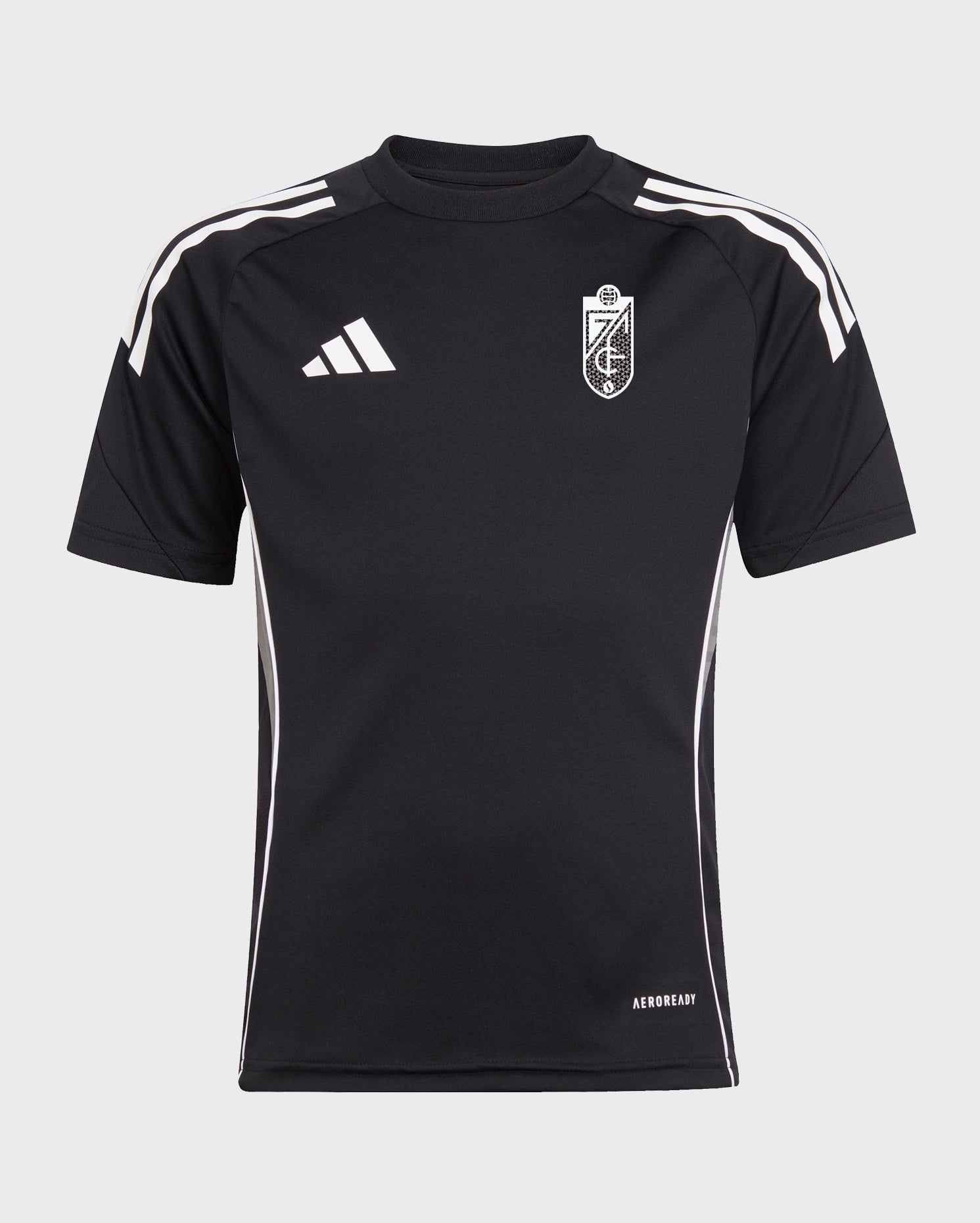 Camiseta Entreno Negra Niño adidas 25-26