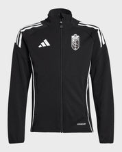 Chaqueta Chándal Negra Niño adidas 25-26