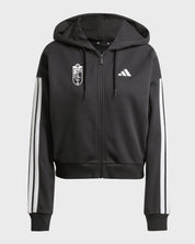 Chaqueta Hoodie FI Negra Mujer adidas 25-26
