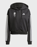 Chaqueta Hoodie FI Negra Mujer adidas 25-26
