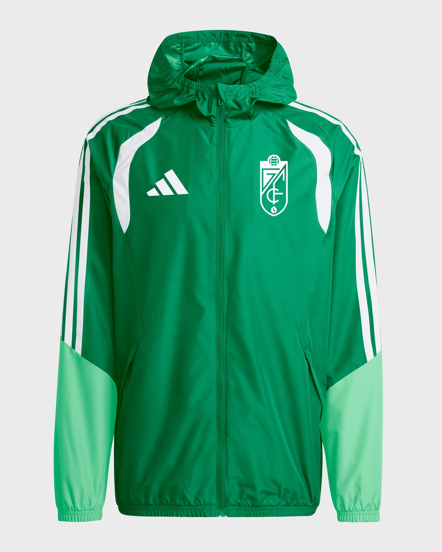 Chubasquero Entreno Verde Hombre adidas 26-27