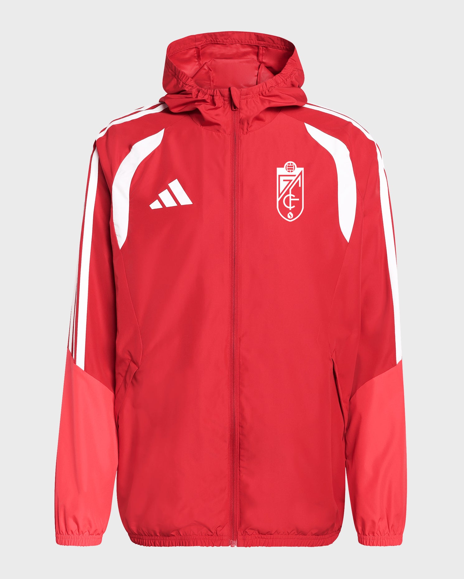 Chubasquero Entreno Rojo Hombre adidas 26-27